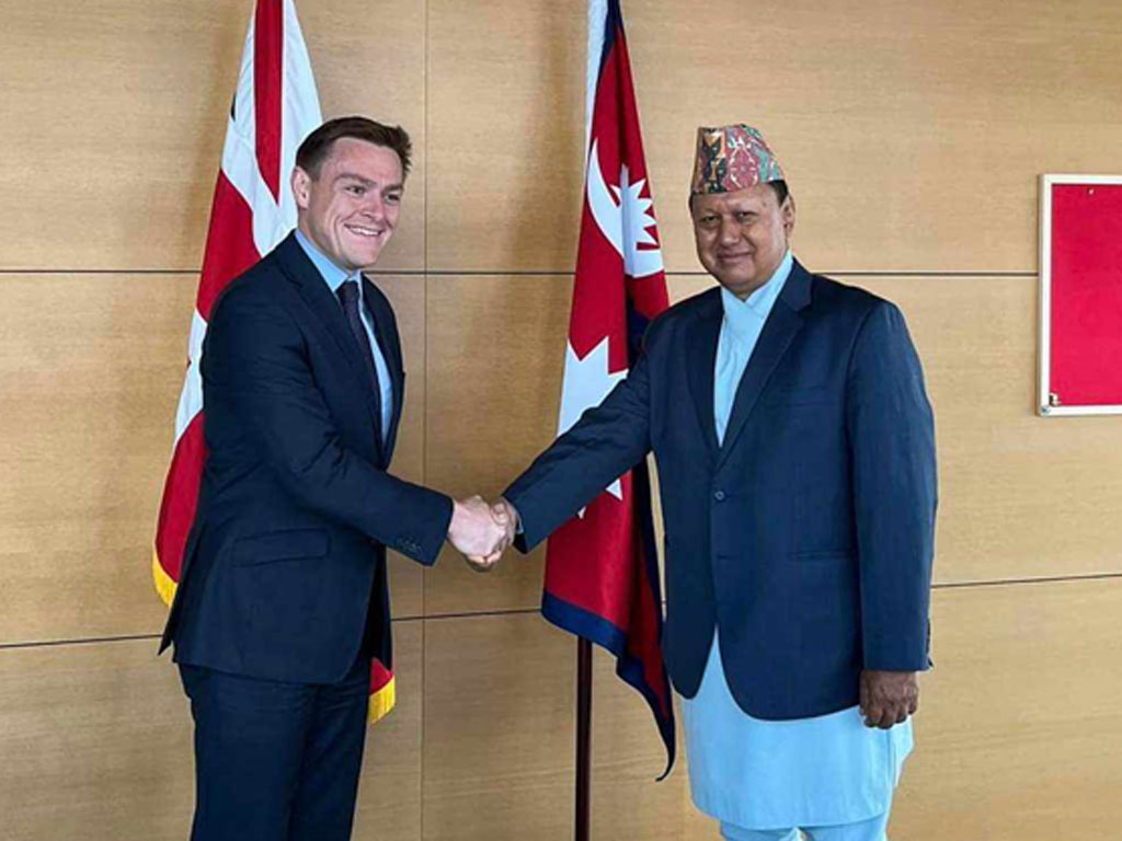 ‘नेपालको स्वास्थ्य क्षेत्रमा बेलायतको सहयोग जारी रहन्छ’