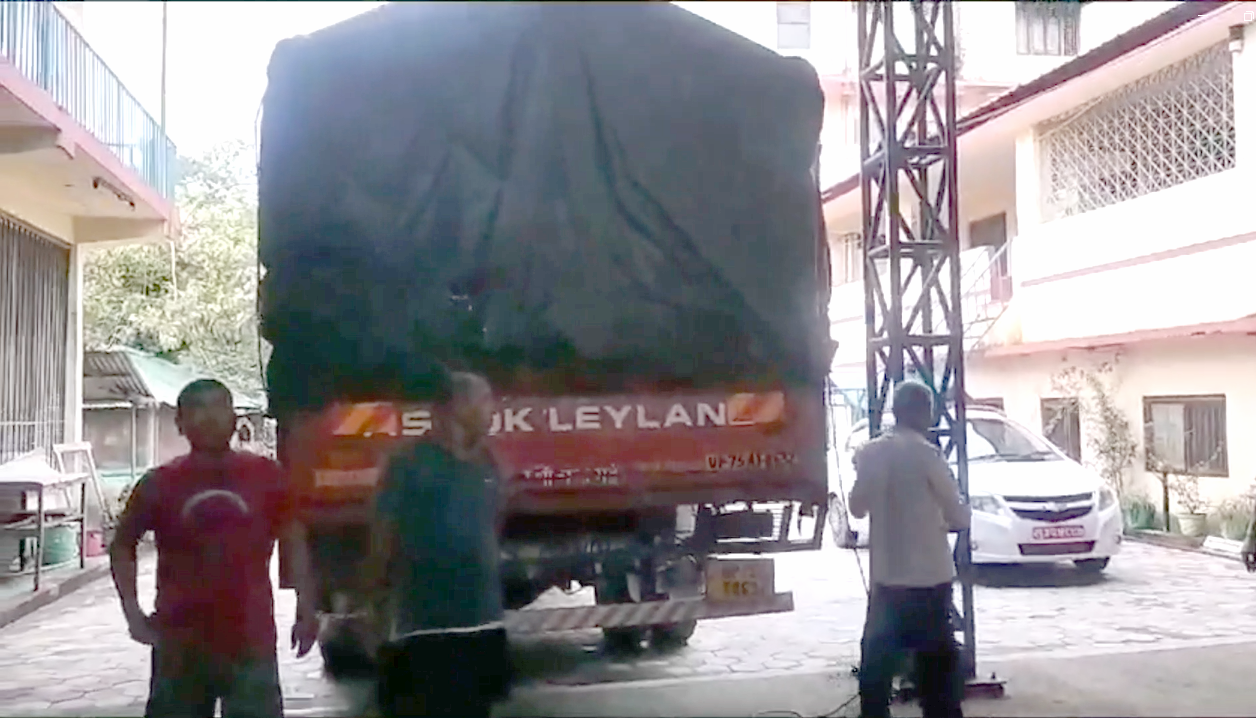 भन्सार छलीको सामानसहित भारतीय ट्रक नियन्त्रणमा