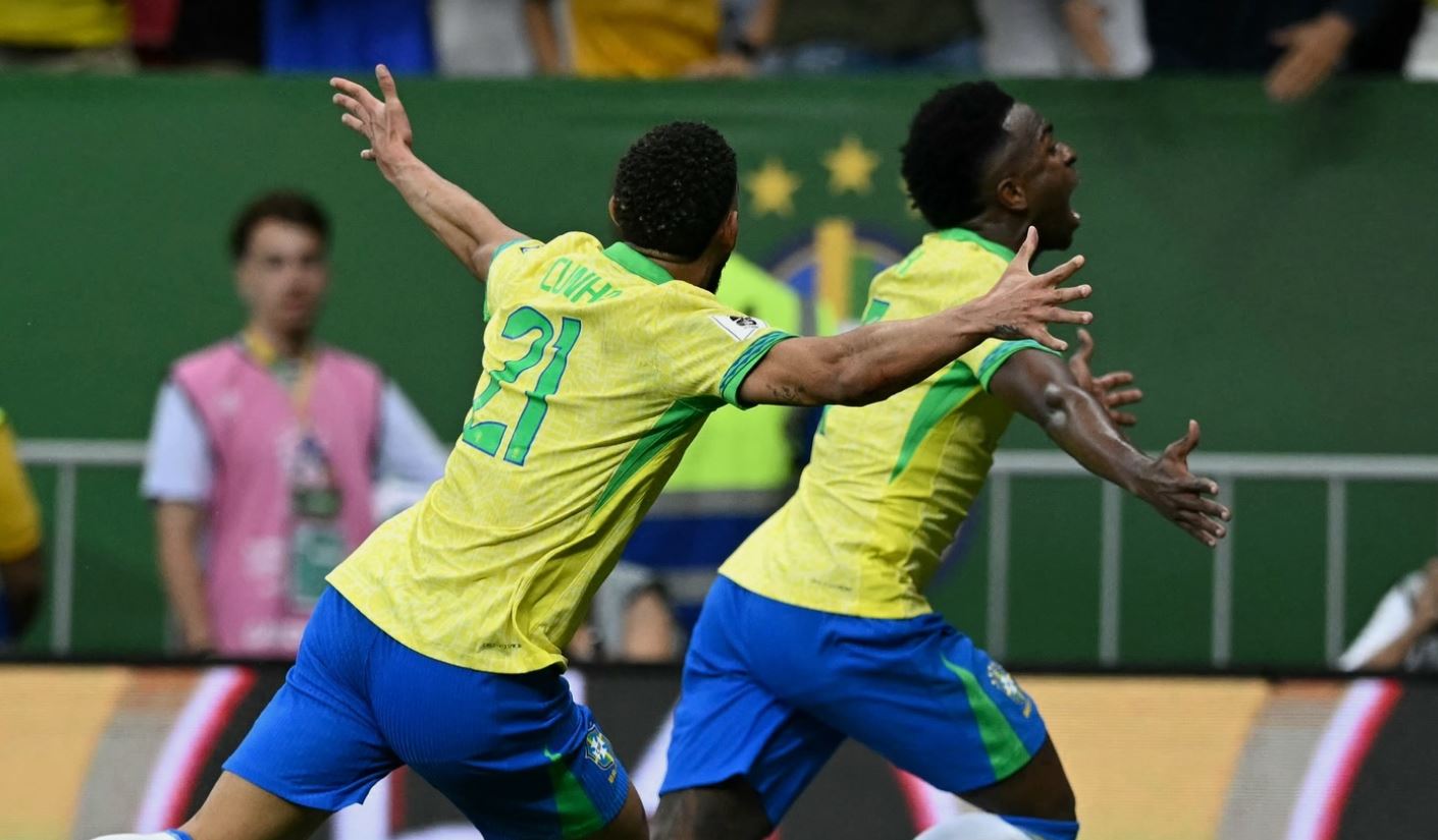 कोलम्बियालाई हराउँदै ब्राजिल दोस्रो स्थानमा उक्लियो