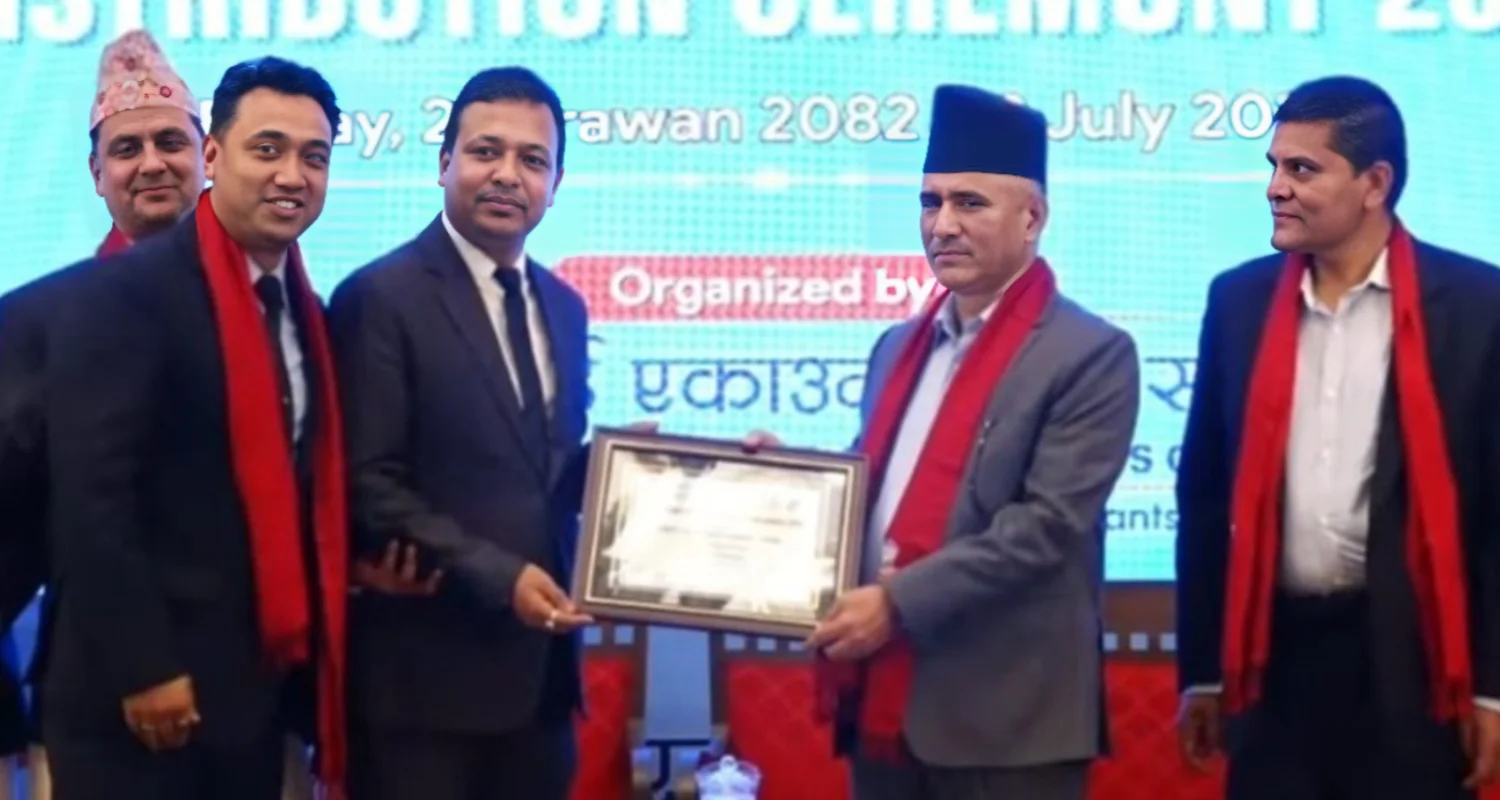 “नेशनल बेस्ट प्रेजेन्टेड एनुअल रिपोर्ट२०२४” अवार्ड आइएमई लाइफलाई