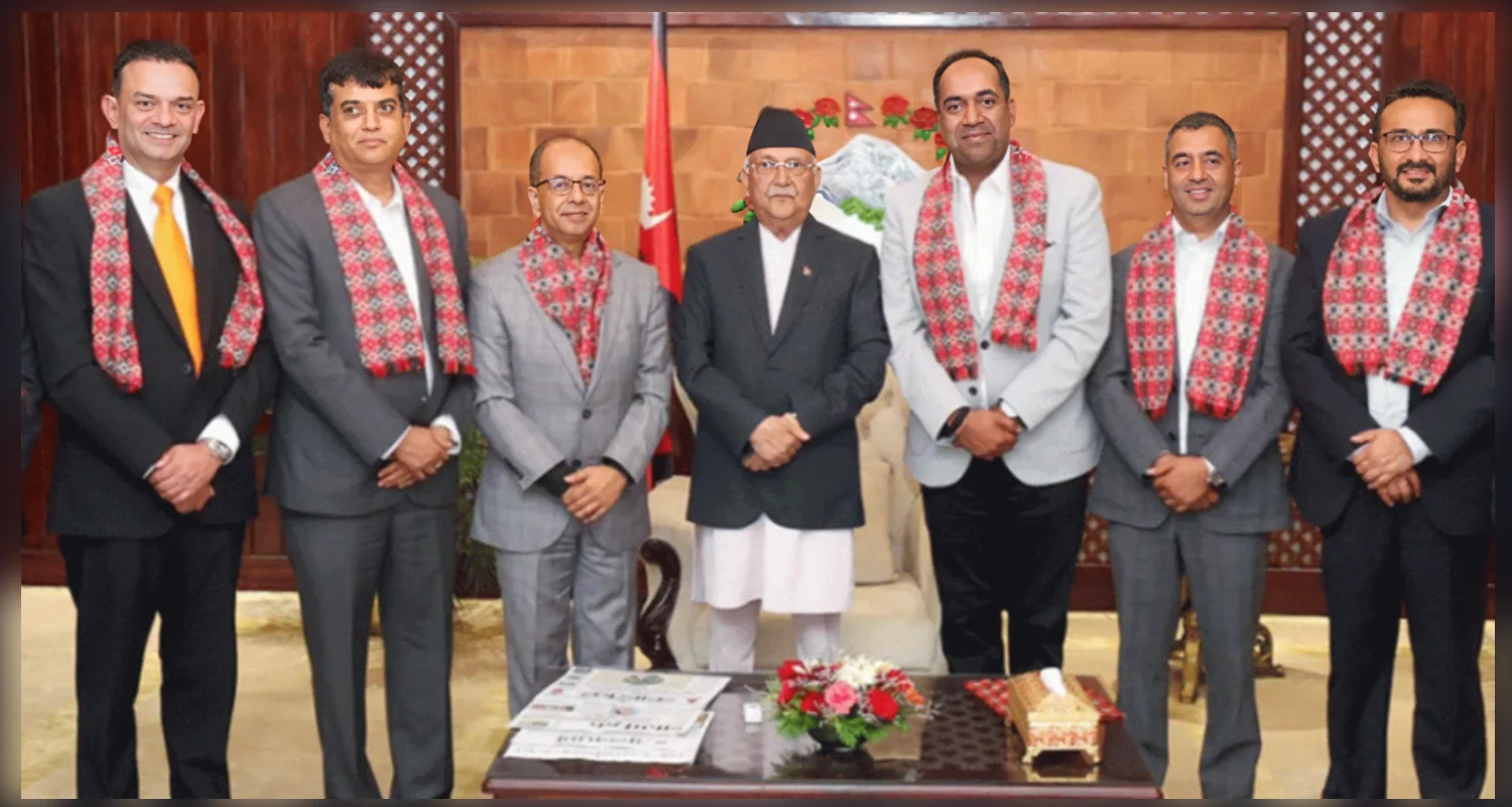 प्रधानमन्त्री केपी शर्मा ओली र नेपाल उद्योग परिसंघका पदाधिकारीबीच छलफल