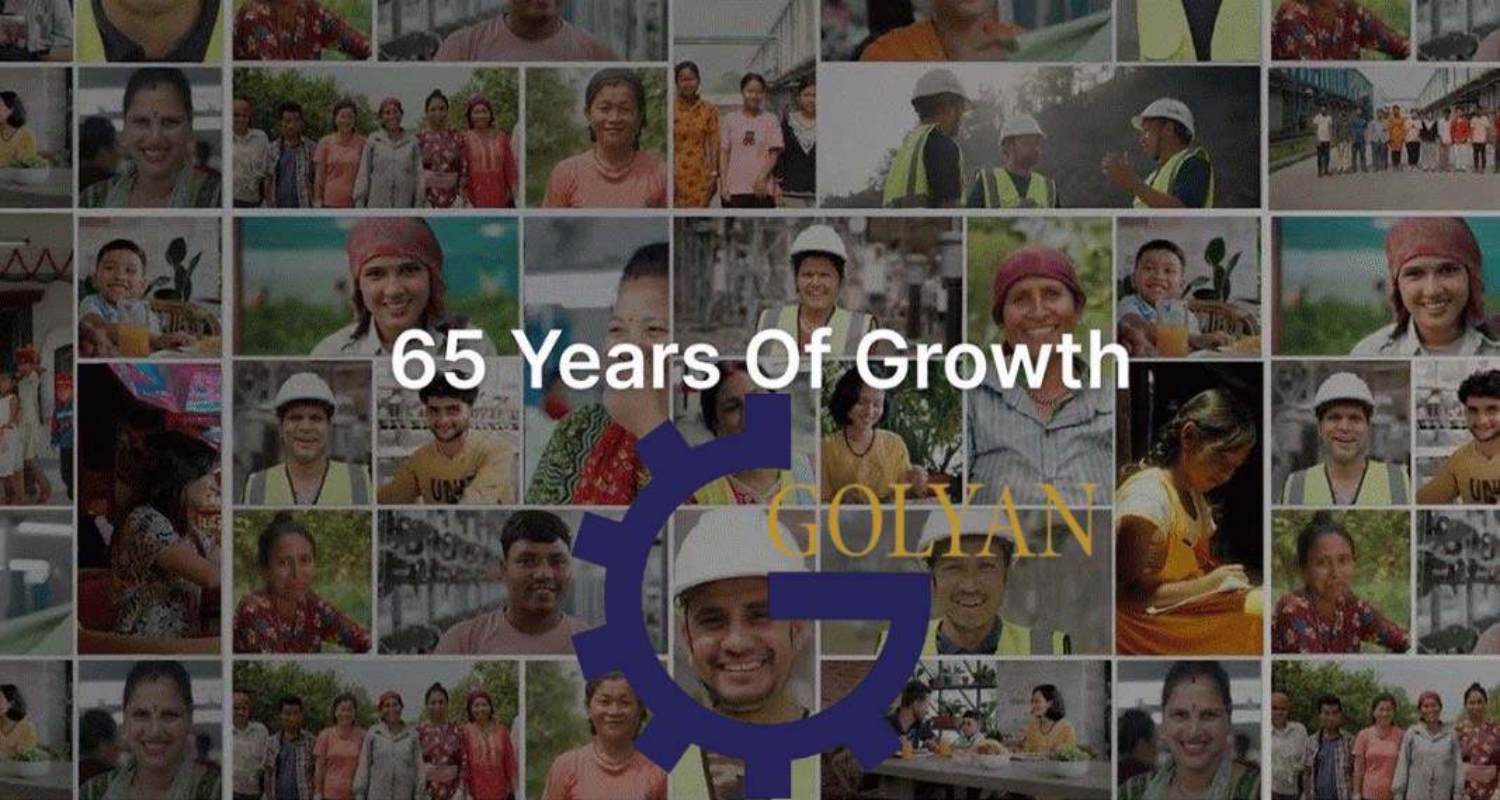 ६५ वर्षको अवसरमा गोल्यान ग्रुपको नयाँ ब्राण्ड फिल्म, ‘विकासका लागि गोल्यान’ नारा सार्वजनिक