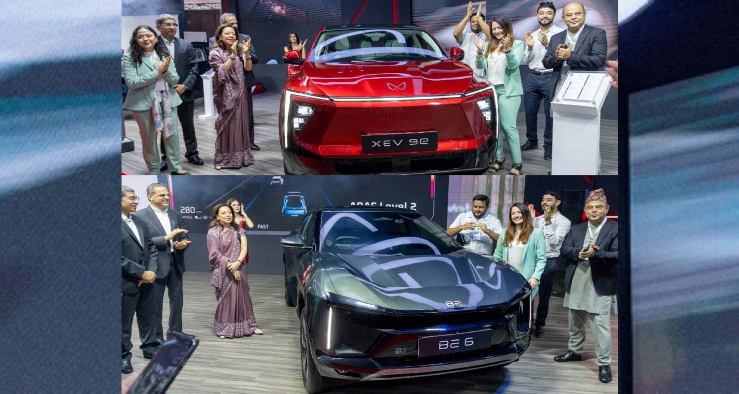 नेपालमा महिन्द्राको दुई नयाँ इलेक्ट्रिक एसयुभी भित्रियो