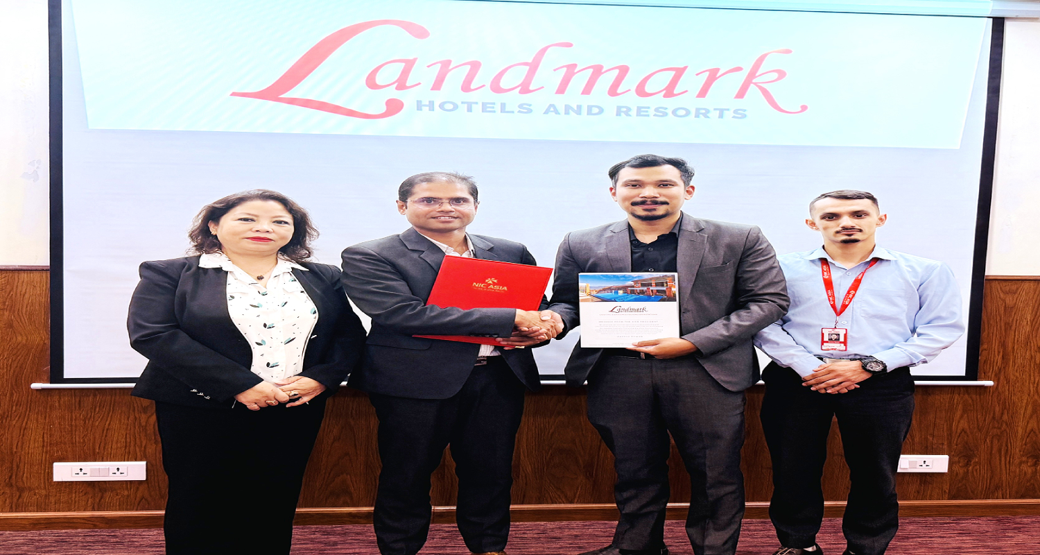 एनआईसी एशिया बैंकका ग्राहकलाई ल्यान्डमार्क होटल्समा १५% छुट