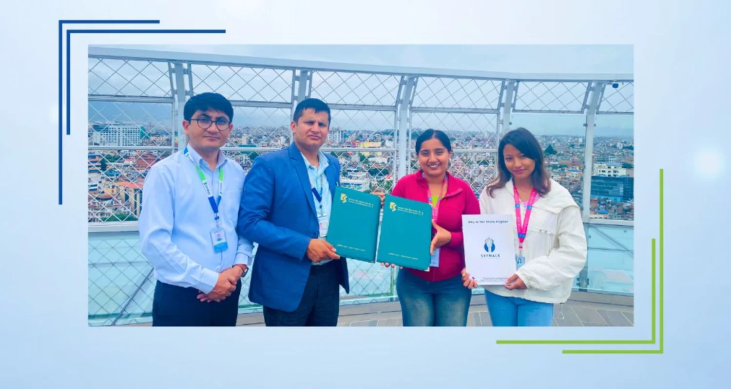 कामना सेवा विकास बैंक र स्काईवाल्क नेपालबीच छुट सम्झौता