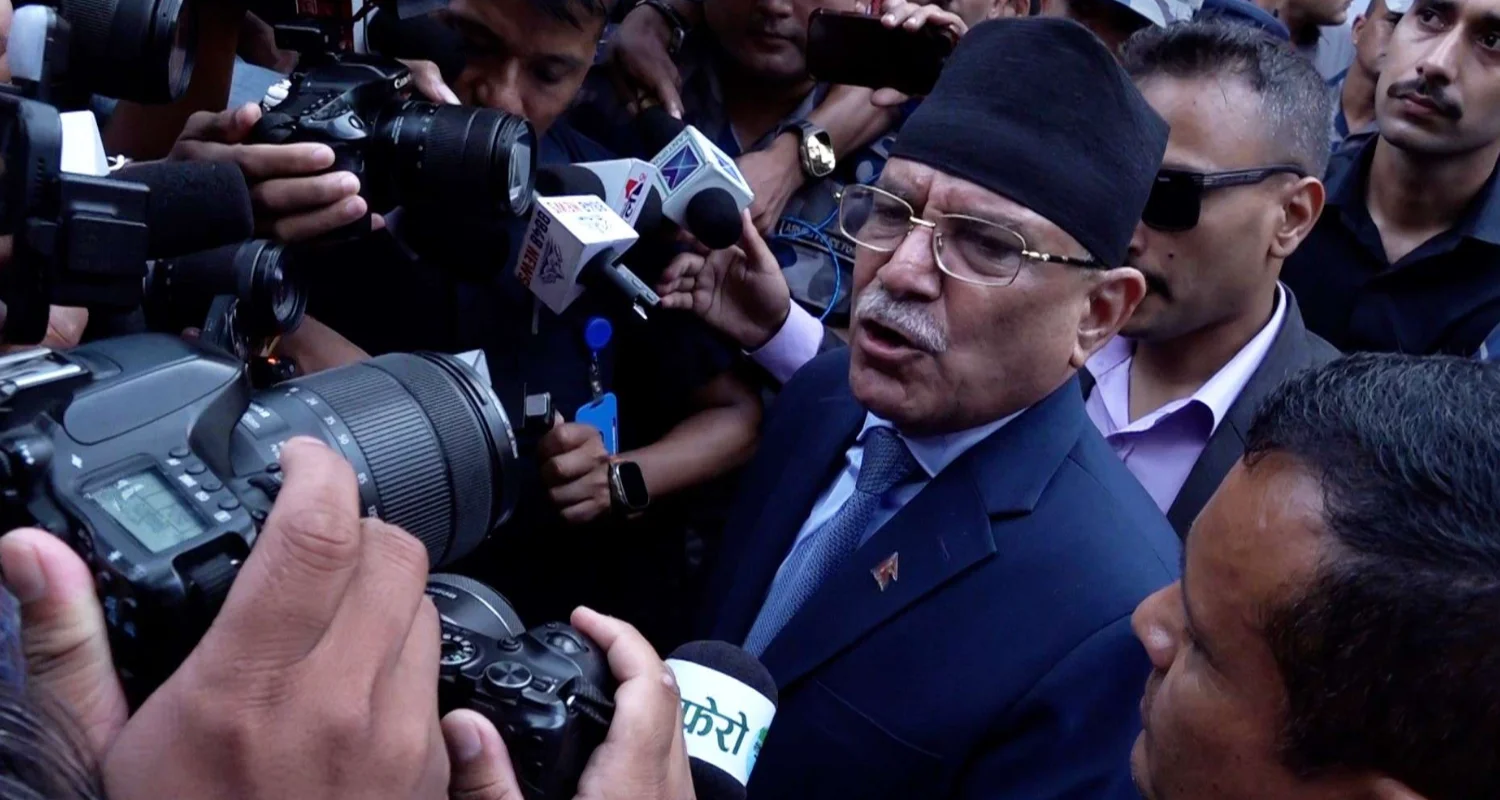 नक्खु कारागारमा रविलाई भेटेपछि प्रचण्ड : उहाँमाथि विभेद भयो