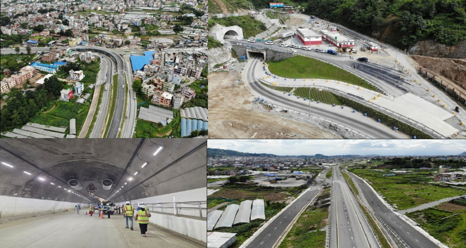 अब छिट्टै खुल्दै नागढुङ्गा सुरुङमार्ग, ट्यागबाटै तिर्न सकिने शुल्क