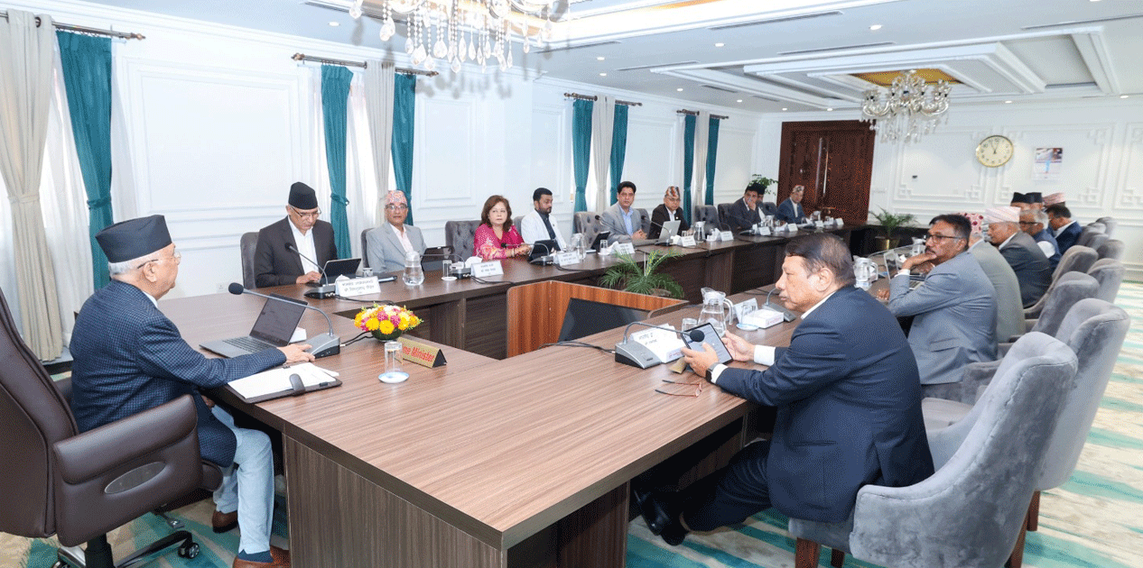 मन्त्रिपरिषद् बैठकद्वारा प्रधानमन्त्री ओलीको चीन भ्रमण स्वीकृत