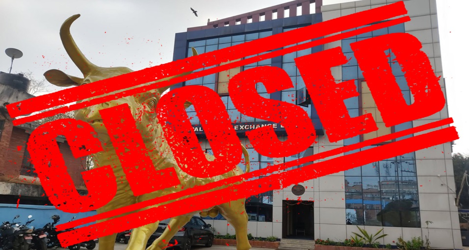 कर्फ्यूका कारण मंगलबार सेयर बजार बन्द