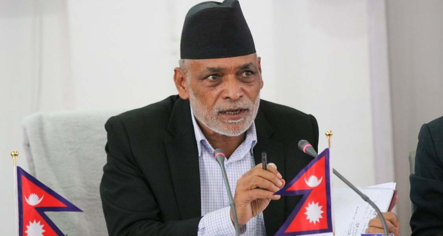 आक्रोशित कृषिमन्त्री रामनाथ अधिकारीद्वारा राजीनामा