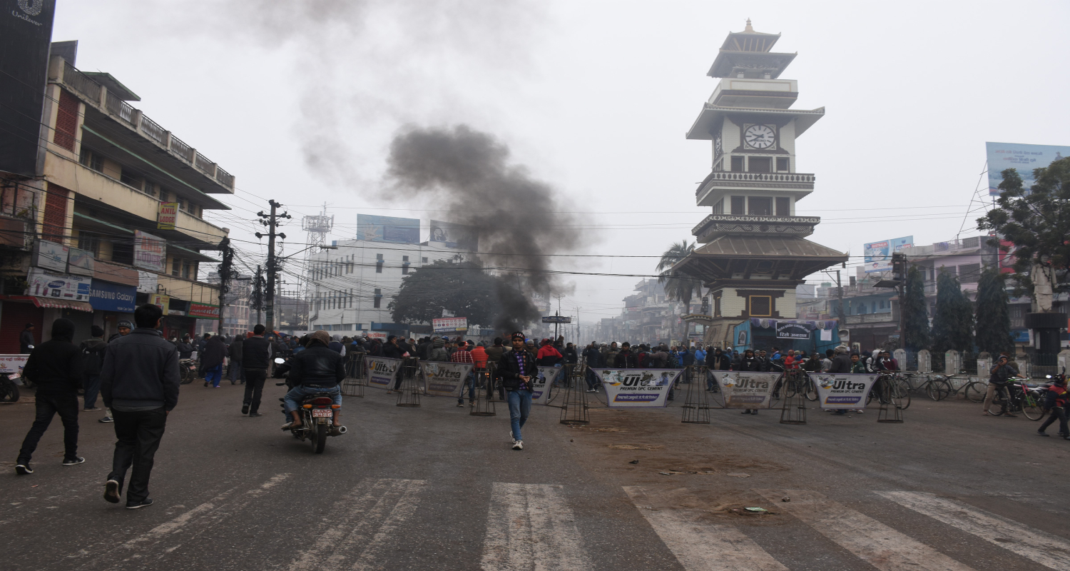 वीरगन्जमा सेनाको गस्ती बढ्यो