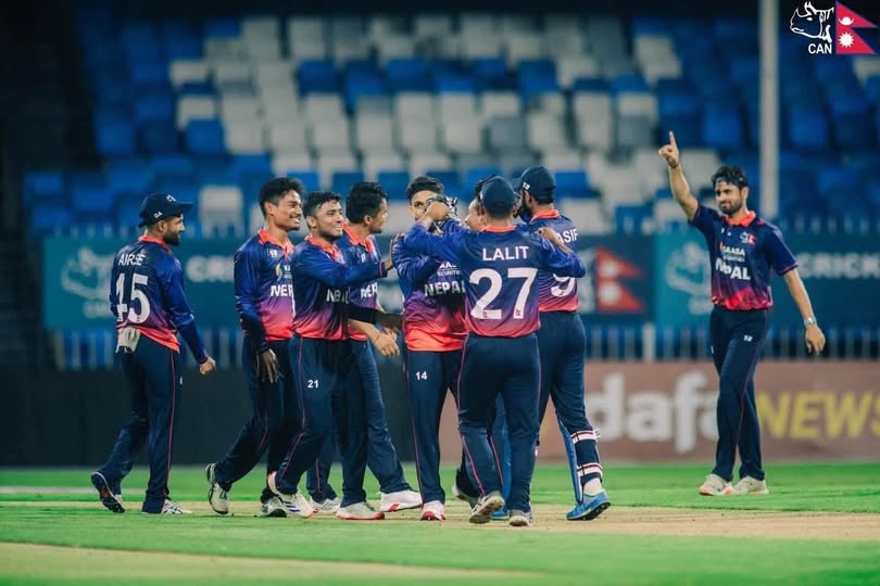 टेस्ट राष्ट्र वेस्ट इन्डिजलाई हराएर नेपालले रच्यो इतिहास