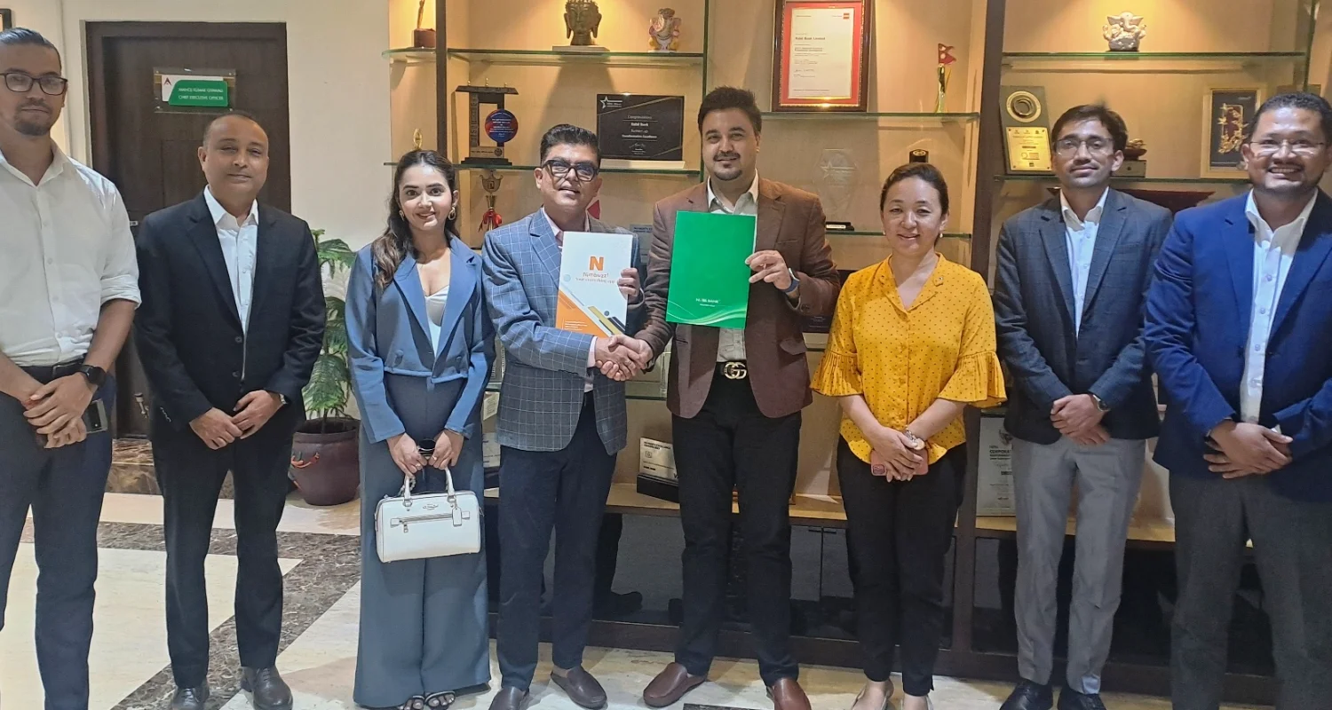 नबिल बैंक र निम्बजबिच डेटा ई–सिम र अन्तर्राष्ट्रिय ड्राइभिङ परमिट सेवाका लागि समझदारी