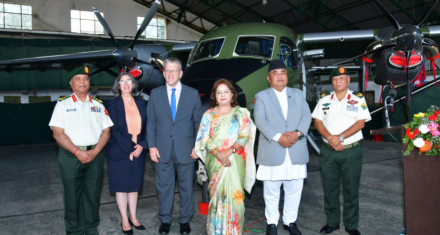 अमेरिकाद्वारा नेपाललाई स्काई ट्रक र एयर एम्बुलेन्स सहयोग स्वरूप प्रदान