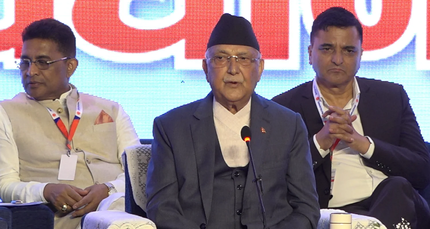 एमालेलाई ०८४ को चुनावमा बहुमत ल्याउनबाट कसैले रोक्न सक्दैन : ओली