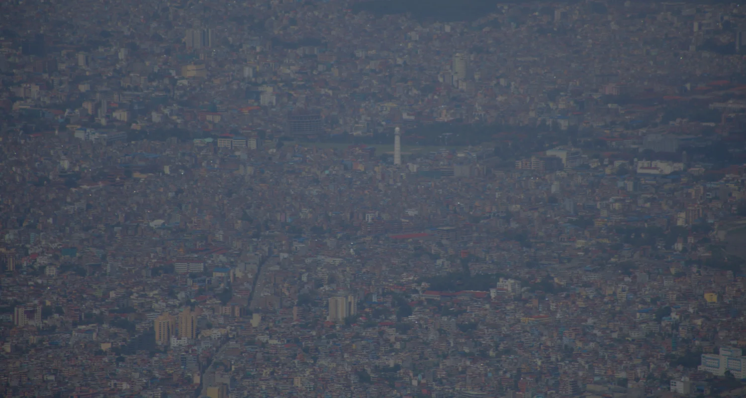 काठमाडौं विश्वकै प्रदुषित सहरको दोस्रो नम्बरमा