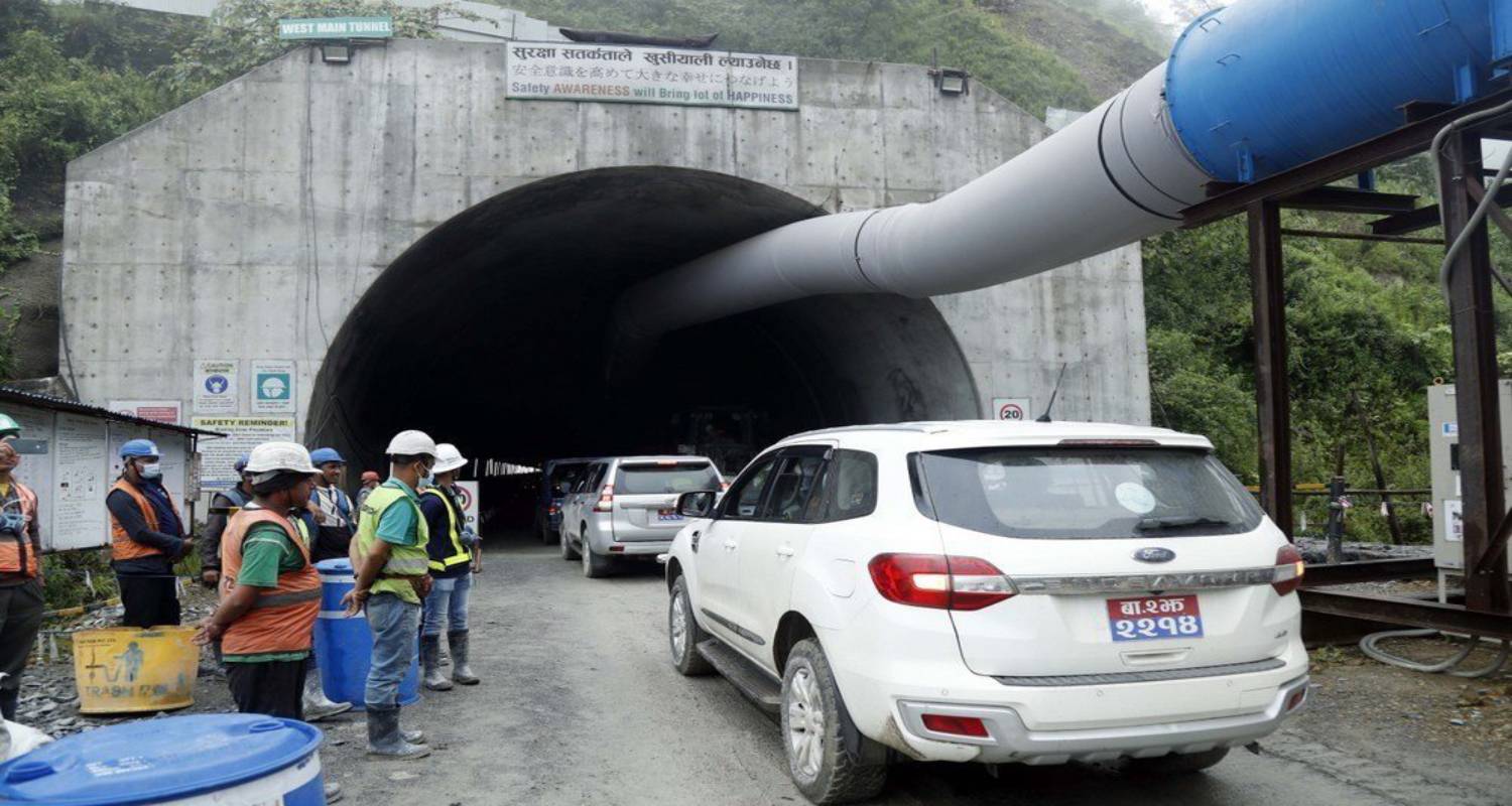 दसैंमा नागढुंगा-सिस्नेखोला सुरुङमार्ग खुल्ने तयारी