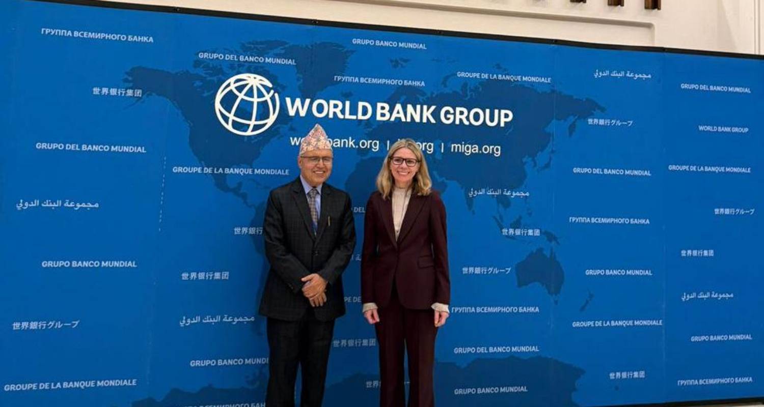 वासिङ्टनमा अर्थमन्त्री खनालको विश्व बैंक र आईएमएफका उच्च अधिकारीहरूसँग भेट, सुशासन र लगानी सुधारको प्रतिबद्धता