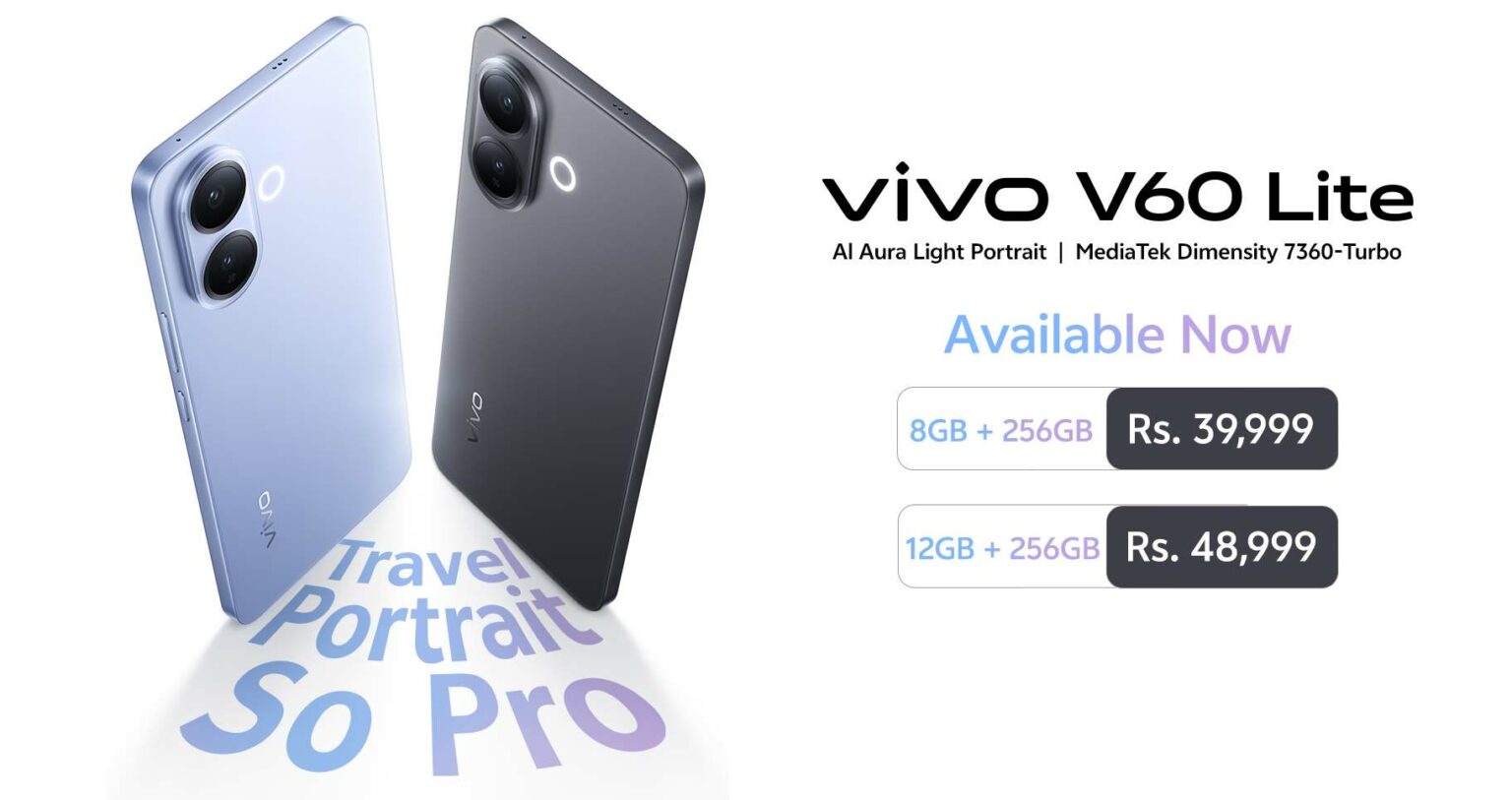 भिभो भी६० लाईट नेपाली बजारमा: ‘ट्राभल पोट्र्रेट पार्टनर’ को उपाधि पाएको फोनमा एआई र शक्तिशाली ब्याट्री