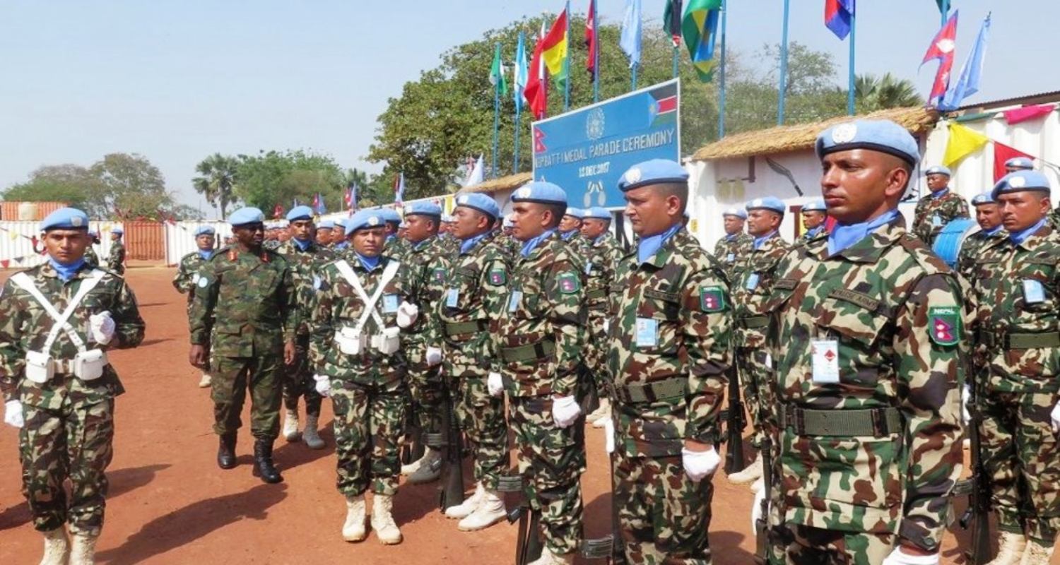 बजेट अभावले राष्ट्रसंघले शान्ति सैनिक कटौती गर्ने, नेपालको स्थान कायमै