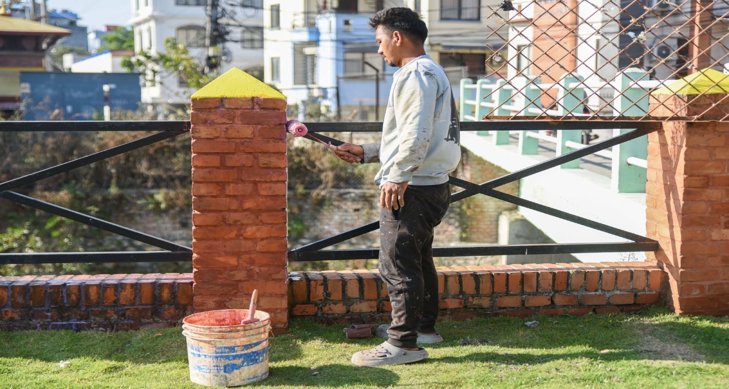 थापाथलीमा बागमती किनारलाई सुन्दर बनाउने पहल: काठमाडौं महानगरले बनाउँदै आकर्षक पार्क