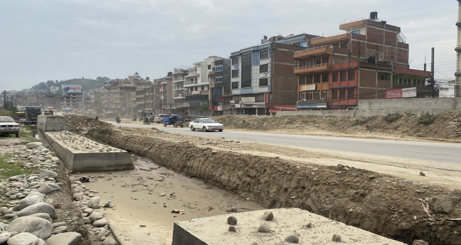 अरनिको हाइवेः साँगा–धुलिखेल सडक विस्तारमा तीव्र गति