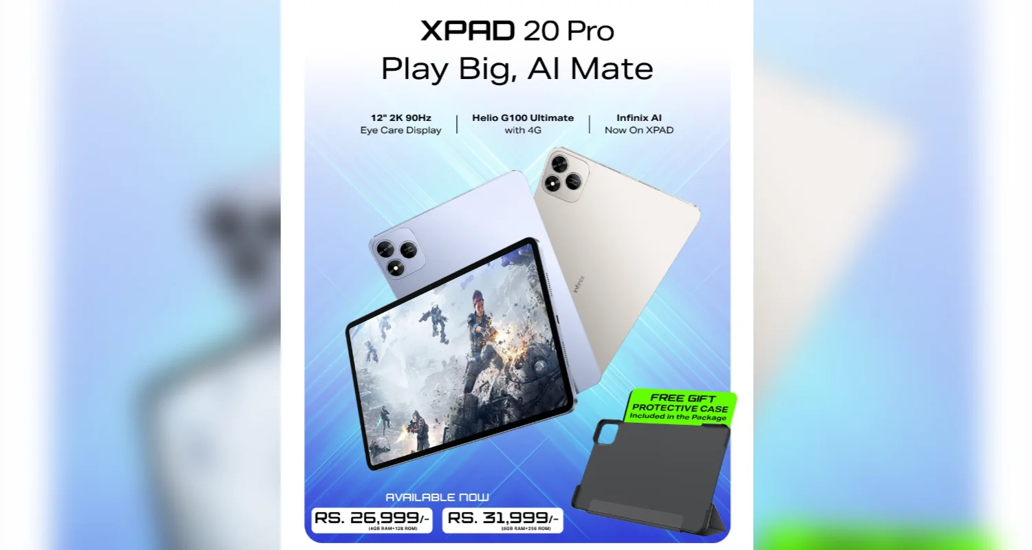 इनफिनिक्स एक्सप्याड २० प्रो सार्वजनिक, स्मार्ट र प्रिमियम ट्याब्लेट नेपालमा