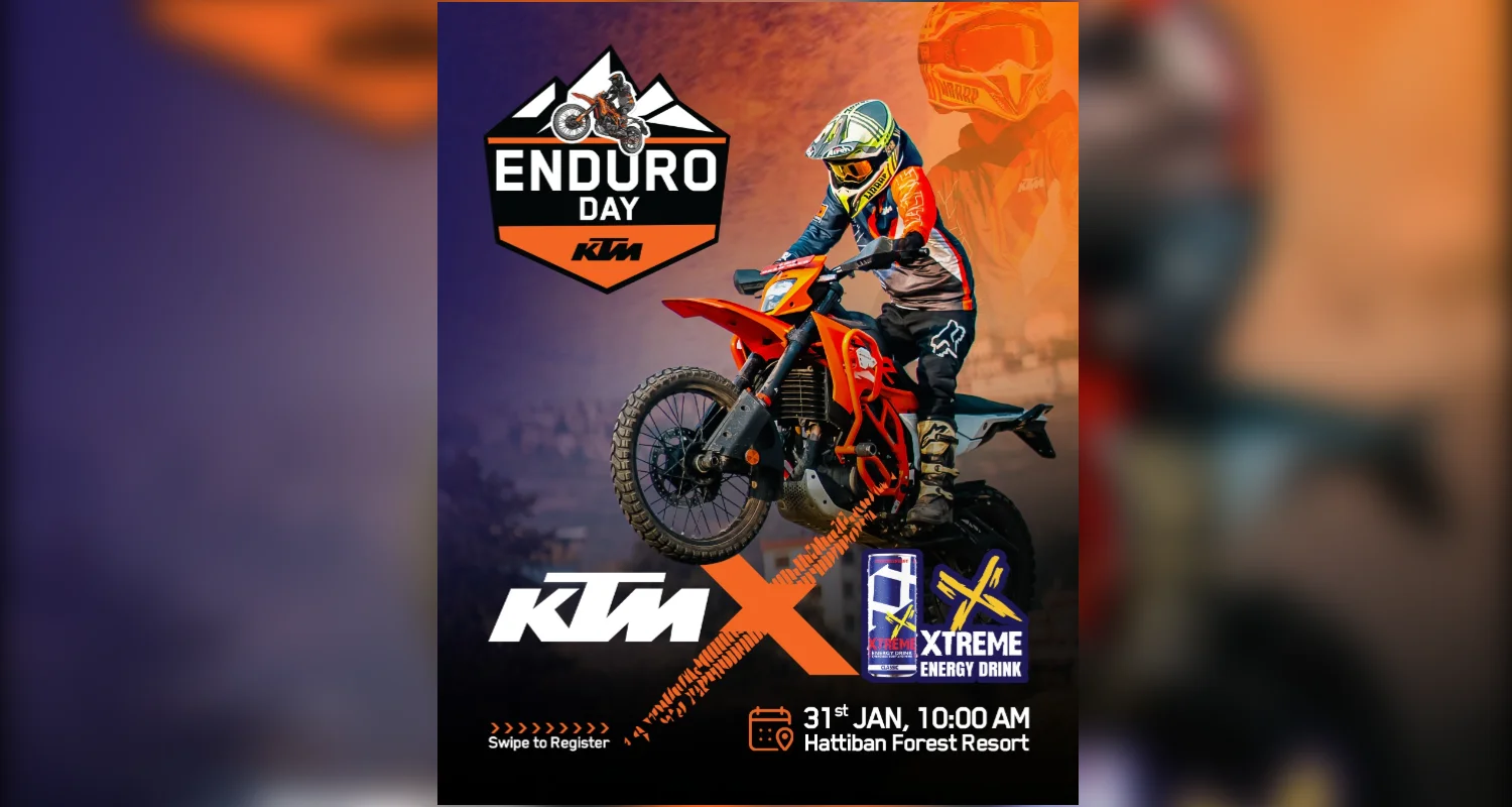 केटिएम एक्सट्रिम इन्ड्युरो डे माघ १७ मा काठमाडौंमा